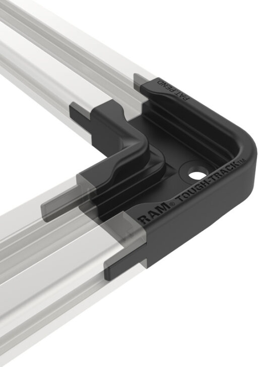 90 DEG CONNECTOR FOR EXTRUDED ALUM TRACK